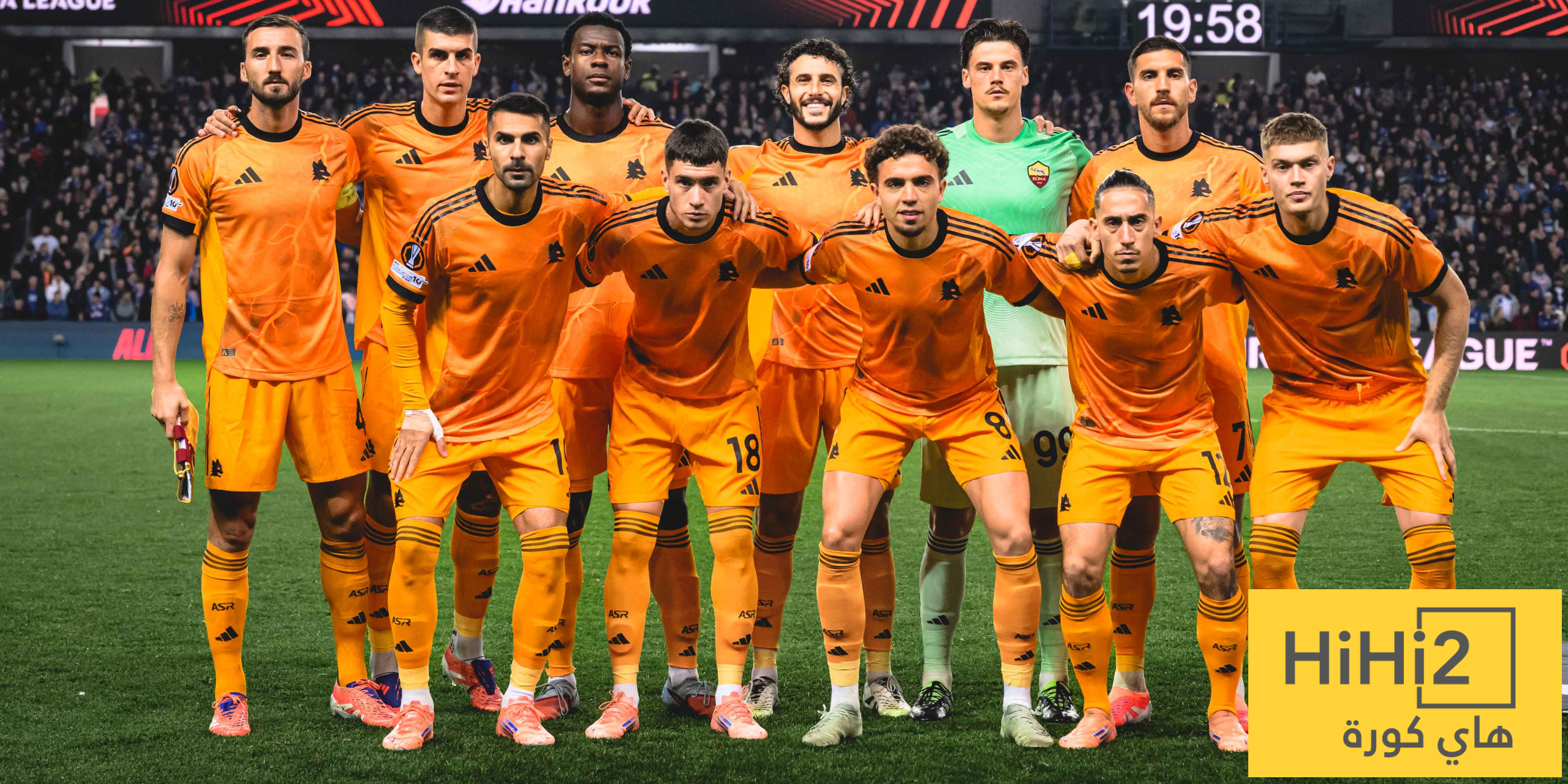 تقييم لاعبي روما بعد التقدم على رينجرز في الشوط الاول