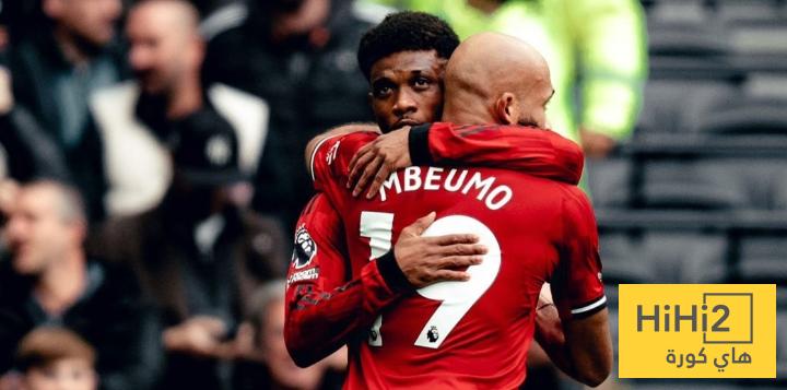 إحصائيات 65 دقيقة بين توتنهام و مانشستر يونايتد