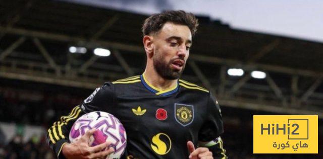 رقم قياسي لـ برونو فيرنانديز أمام الستة الكبار في الدوري الانجليزي