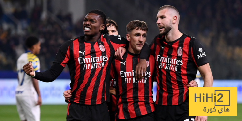 إحصائيات الشوط الأول لمباراة ميلان وبارما