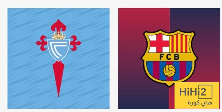 انطلاق الشوط الثاني من مباراة برشلونة و سيلتا فيغو