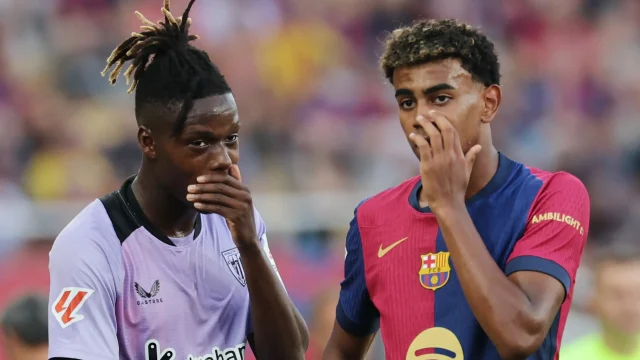 برشلونة مندهش  .. معاملة مختلفة بين لامين يامال ونيكو ويليامز  !