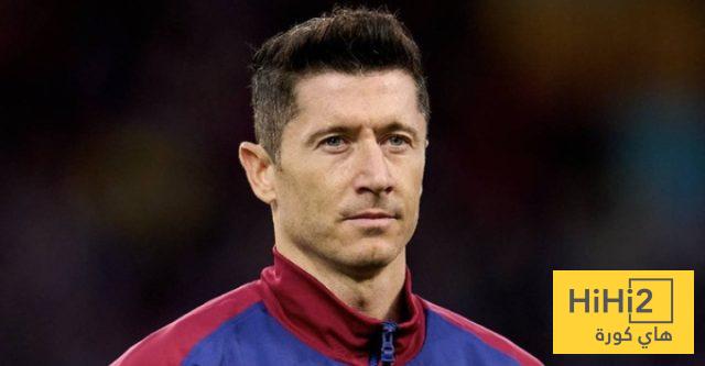 أرقام ليفاندوفسكي مع برشلونة هذا الموسم في الليغا