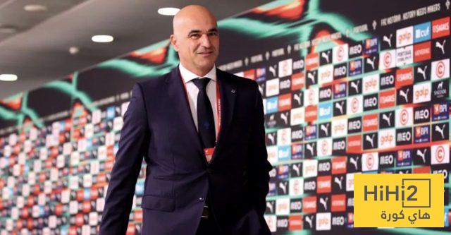 مارتينيز : تركيزنا على التأهل لكأس العالم وليس وداع رونالدو