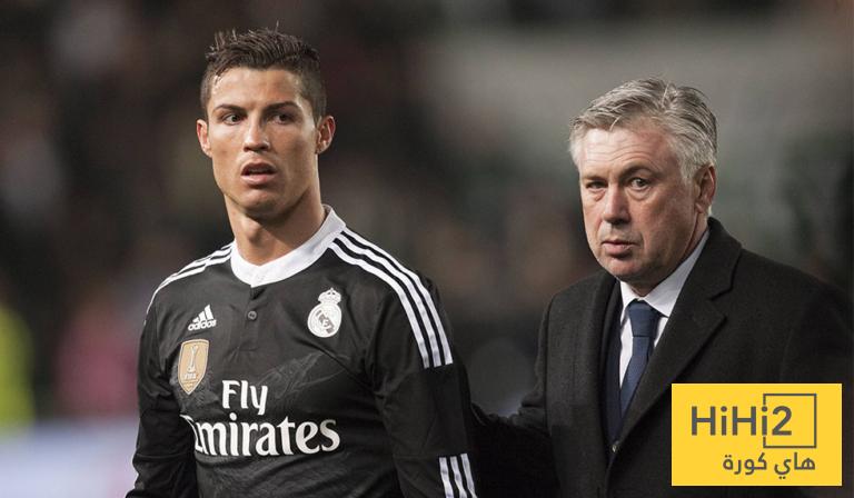 تصريح ناري من أنشيلوتي عن رونالدو