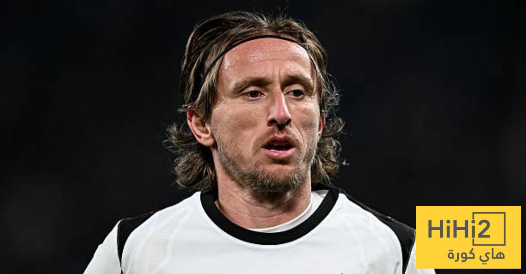 طلب مودريتش من ميلان بشأن مستقبله