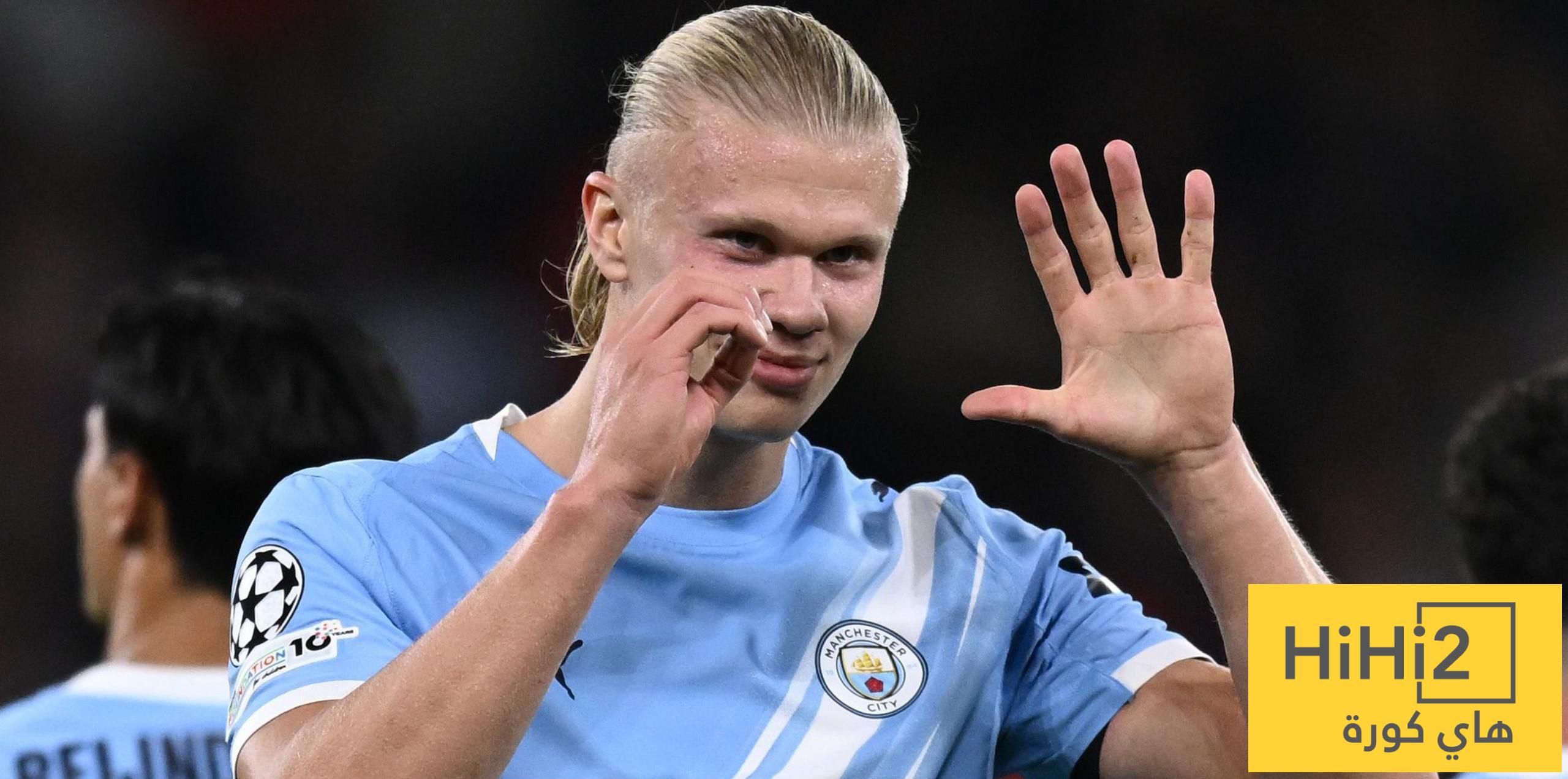 هدافي مانشستر سيتي في دوري الأبطال هذا الموسم