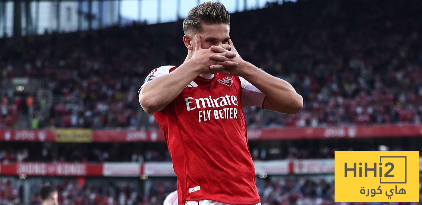 هدافي أرسنال في الدوري الإنجليزي هذا الموسم