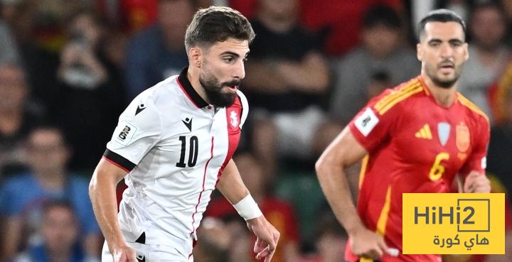 انطلاق مباراة اسبانيا و جورجيا في تصفيات كأس العالم