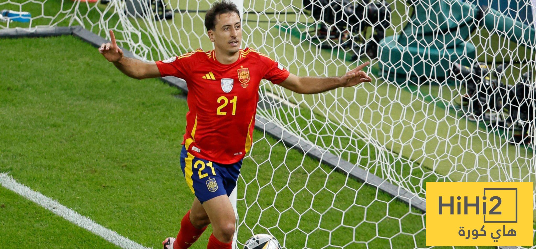 أويارازابال يواصل التألق مع منتخب إسبانيا