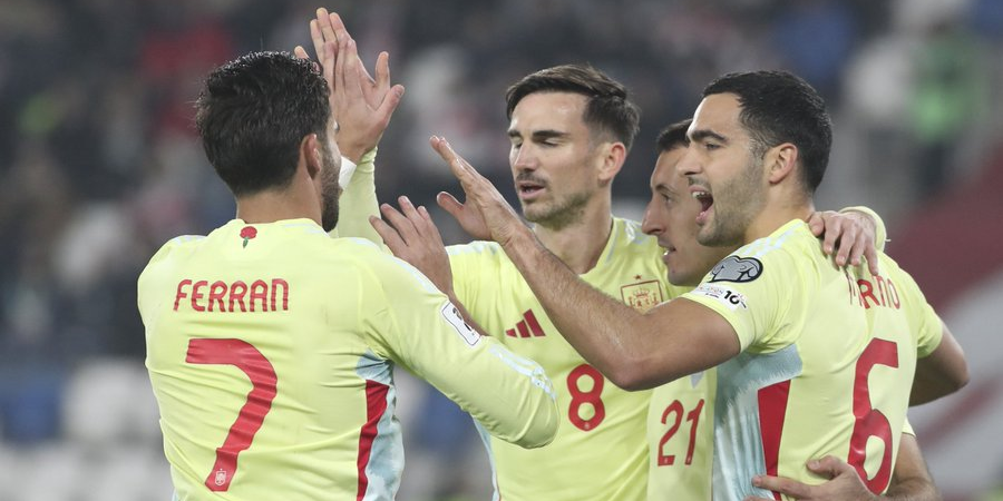 تقييم لاعبي اسبانيا امام جورجيا في الشوط الاول