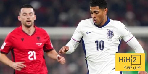 إحصائيات نصف ساعة من مباراة إنجلترا وألبانيا