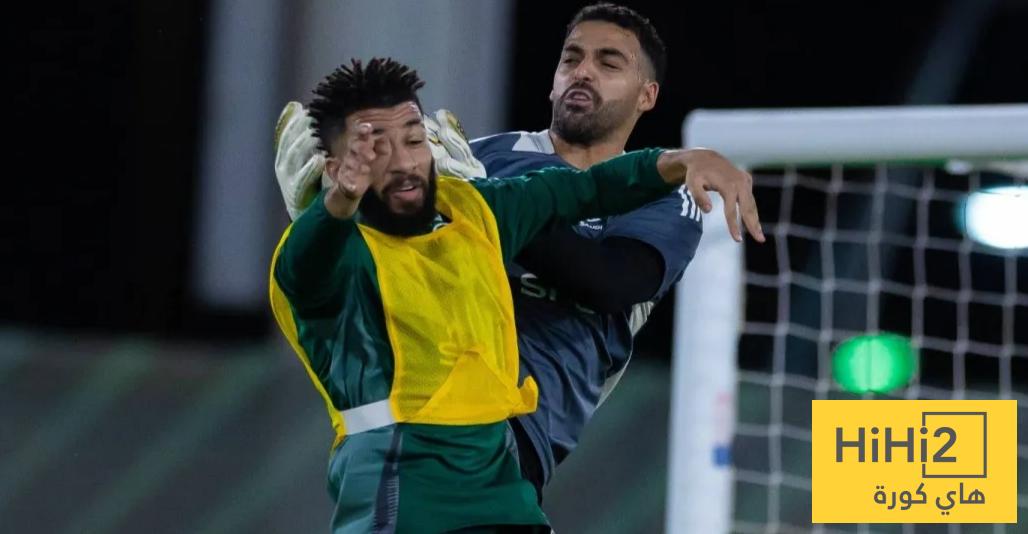 آخر استعدادات المنتخب السعودي لمواجهة الجزائر