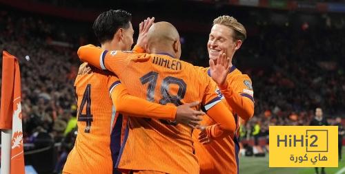 تقييم لاعبو هولندا ضد ليتوانيا في الشوط الاول