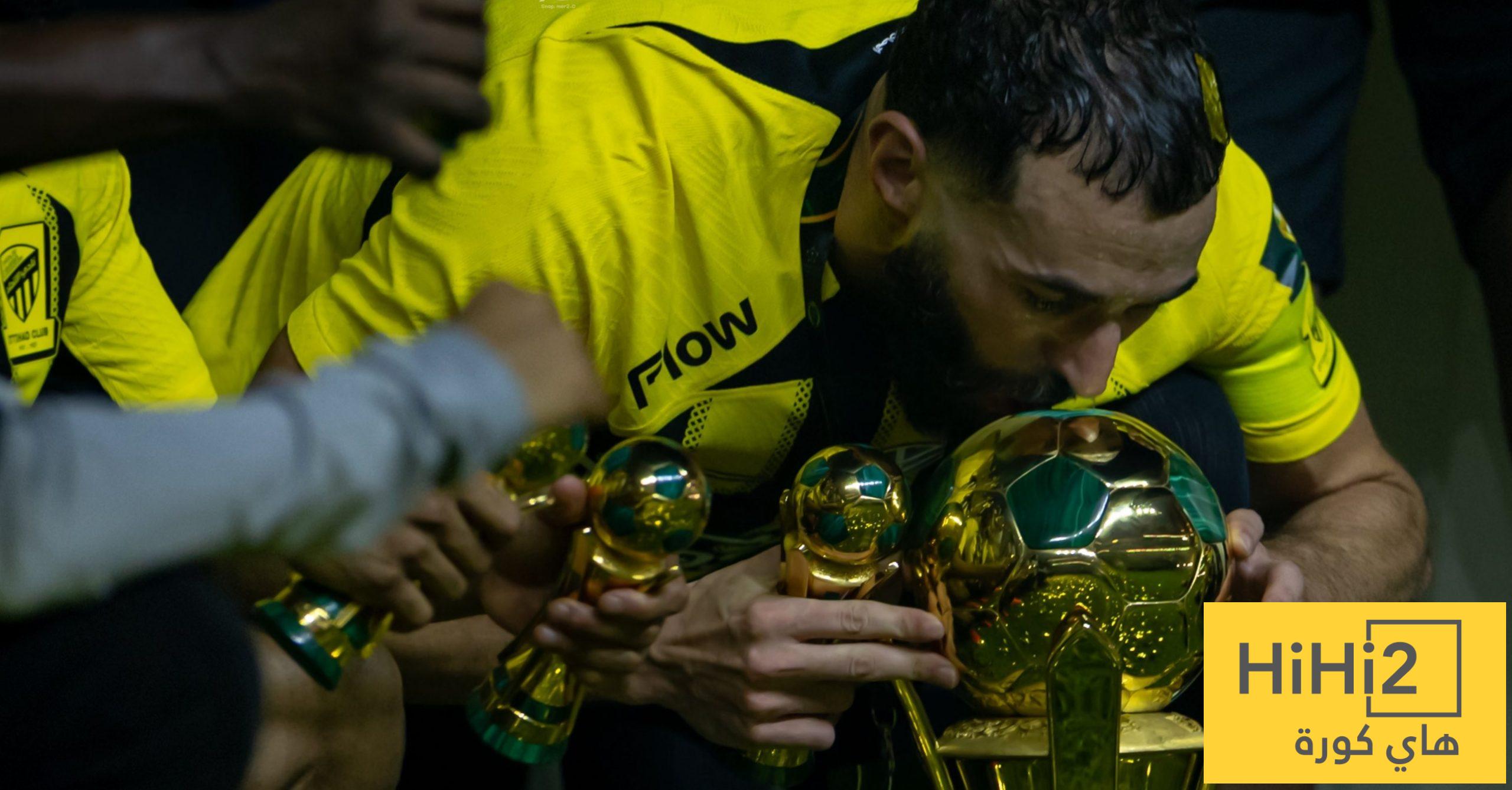 بنزيما يكشف عن هدفه الجديد