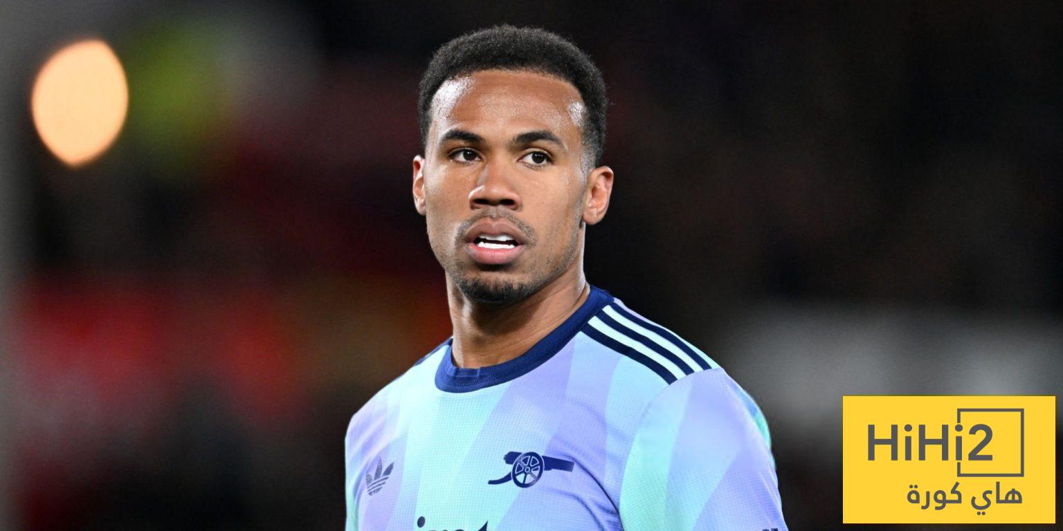 مدة غياب غابرييل المتوقعة عن أرسنال