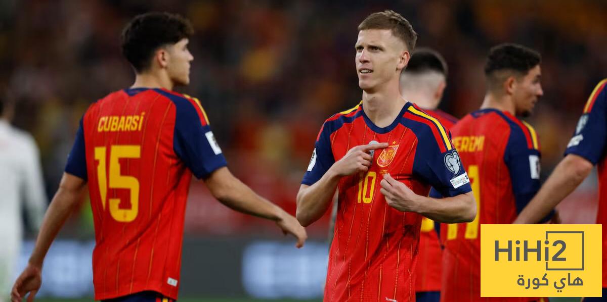 أولمو أحد أبرز هدافي الجيل الجديد مع إسبانيا