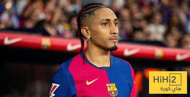 أرقام رافينيا مع برشلونة في الليغا هذا الموسم