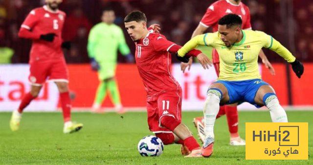 أرقام أفضل لاعب في البرازيل أمام تونس