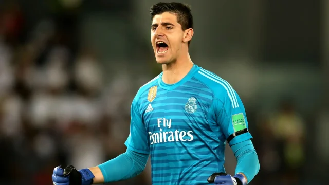 كورتوا يعلق على تأخرة في ترتيب قادة ريال مدريد
