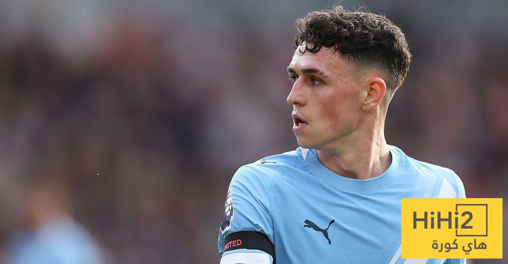 أرقام فودين مع السيتي في البريميرليغ هذا الموسم