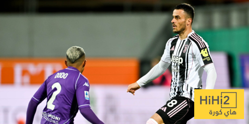 إحصائيات مباراة يوفنتوس وفيورنتينا بعد مرور ساعة