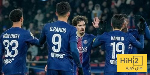 نهاية الشوط الاول .. باريس سان جيرمان يتقدم على لوهافر