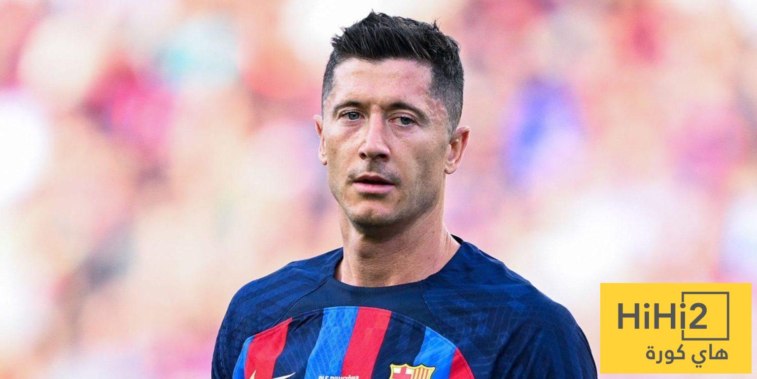 وجهة ليفاندوفسكي المحتملة بعد برشلونة