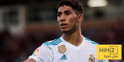 صورة.. حكيمي تواجد في مباراة ريال مدريد وإلتشي