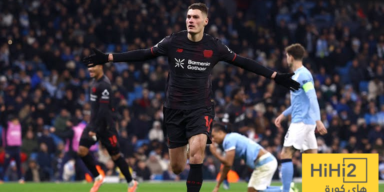 باير ليفركوزن يضيف الهدف الثاني امام مانشستر سيتي