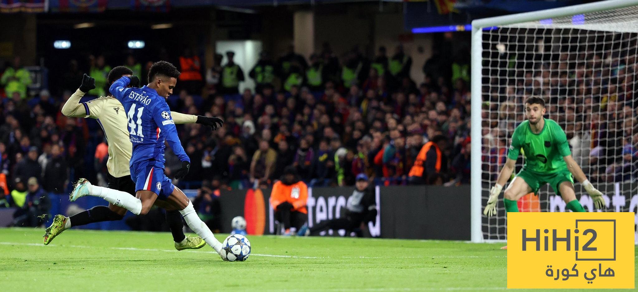 كل ما قدمه إستيفاو أمام برشلونة
