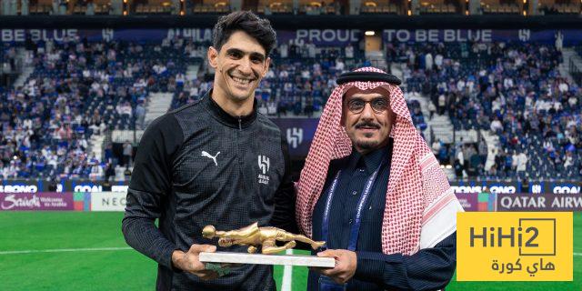 بونو يوجه رسالة لجماهير الهلال