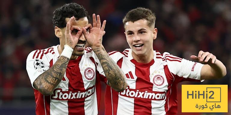 اوليمبياكوس يقلص الفارق امام ريال مدريد