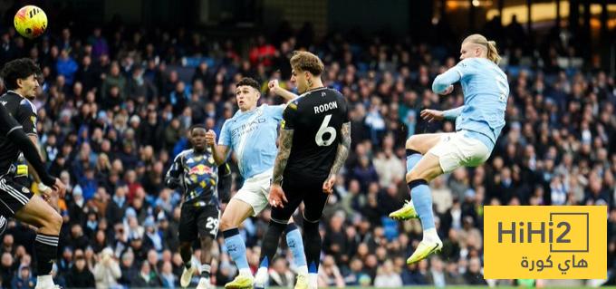 مانشستر سيتي … قوة ضاربة في الشوط الأول هذا الموسم