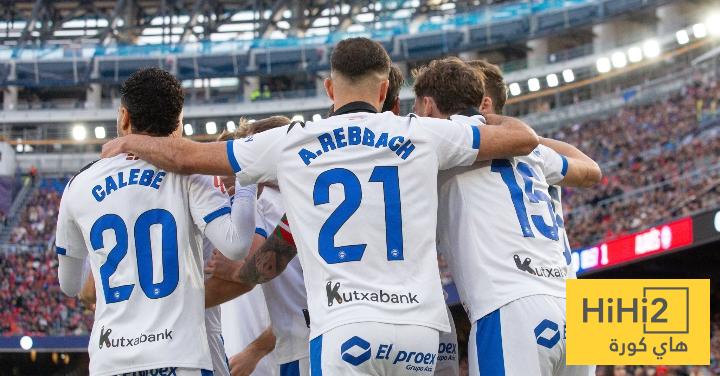 تقييم فريق ألافيس في الشوط الأول أمام برشلونة