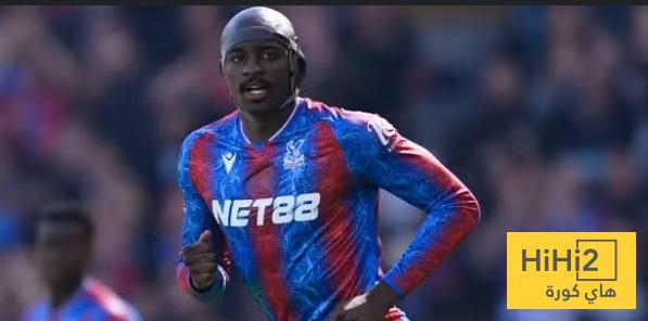 تقييم كريستال بالاس في الشوط الأول أمام مانشستر يونايتد