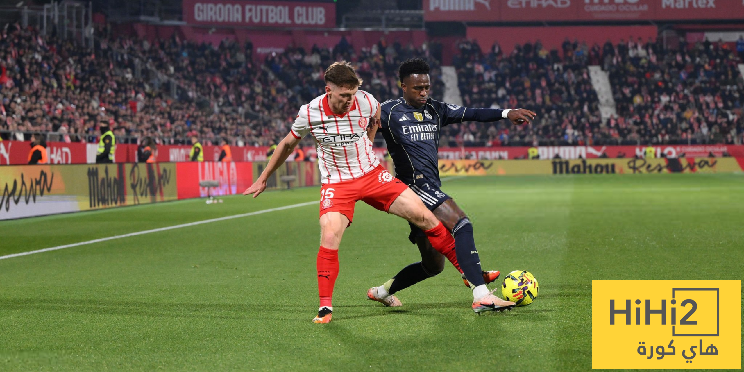 احصائيات الشوط الاول من مباراة ريال مدريد وجيرونا