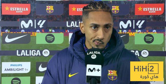 أول تعليق من رافينيا بعد الفوز أمام أتلتيكو مدريد