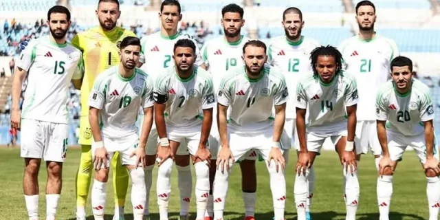 منتخب الجزائر يحرز الهدف الأول أمام البحرين