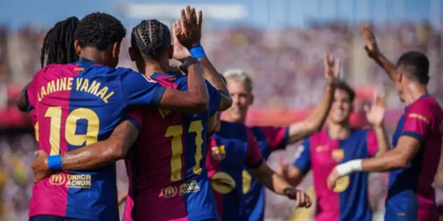 برشلونة أكثر فريق فعلها في الدوري الاسباني