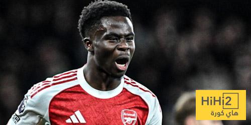 عين على ساكا في مباراة برينتفورد