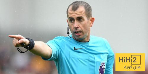 أرقام خاصة بحكم مباراة أرسنال وأستون فيلا