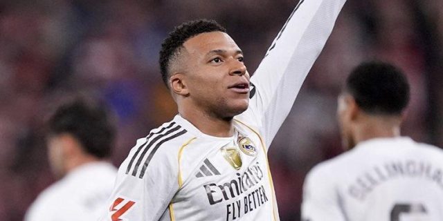 مبابي شارك في آخر 9 اهداف سجلها ريال مدريد