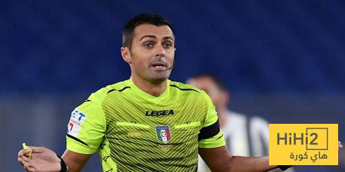 أرقام خاصة بحكم مباراة الإنتر وكومو