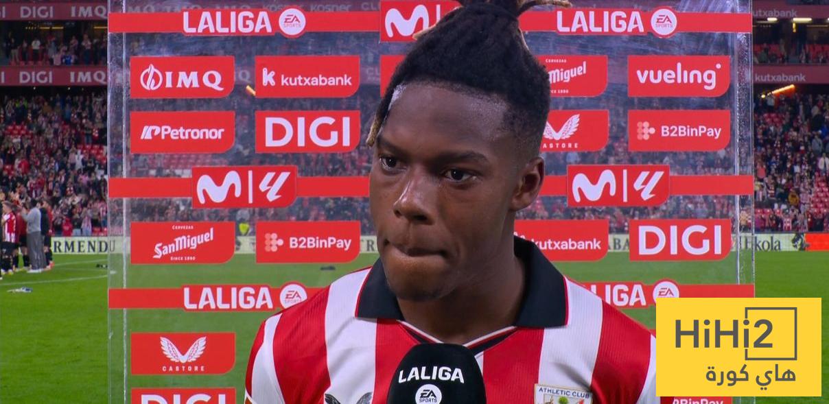 في الكورة : أول تعليق من نيكو ويليامز بعد الفوز على اتلتيكو مدريد