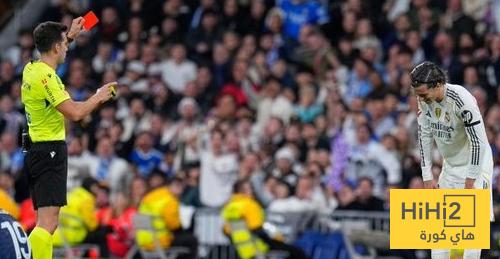 عاجل .. ماذا كتب الحكم عن سبب طرد كاريراس ؟