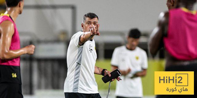 كونسيساو يقود تدريبات مكثفة للاعبي الاتحاد