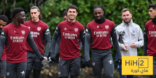 صور – أجواء سعيدة في مران أرسنال قبل مواجهة كلوب بروج