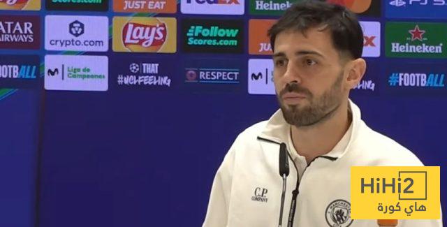 ماذا قال بيرناردو عن مواجهة ريال مدريد ؟