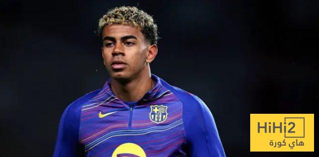 بردغجي بديلا لـ لامين يامال في مباراة فرانكفورت